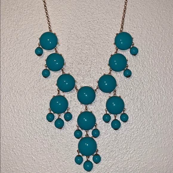 Turquoise bubble necklace - Picture 4 of 5